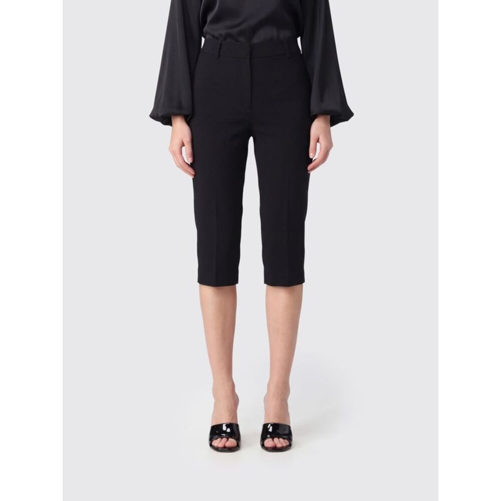 Magda Butrym Women Magda Butrym Mid-Rise Slim-Fit Jersey Bermuda Shorts